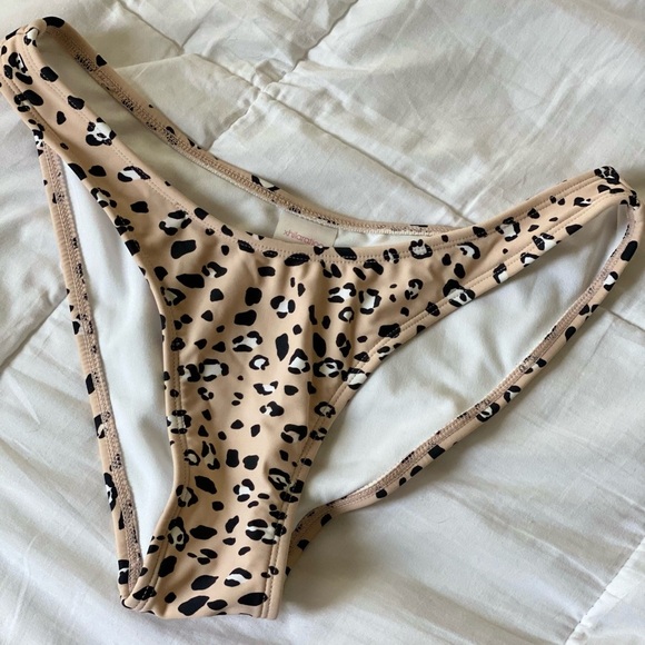 🐆 Leopard Bikini Bottoms - Picture 1 of 3